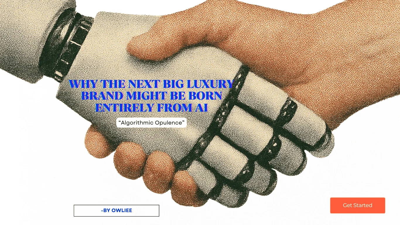 Algorithmic Opulence: Why the Next Big Luxury Brand Might Be Born Entirely from AI